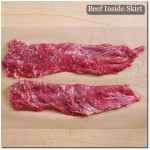 Beef INSIDE SKIRT Wagyu Tokusen mbs <=5 AGED FROZEN Price/pc 800g)